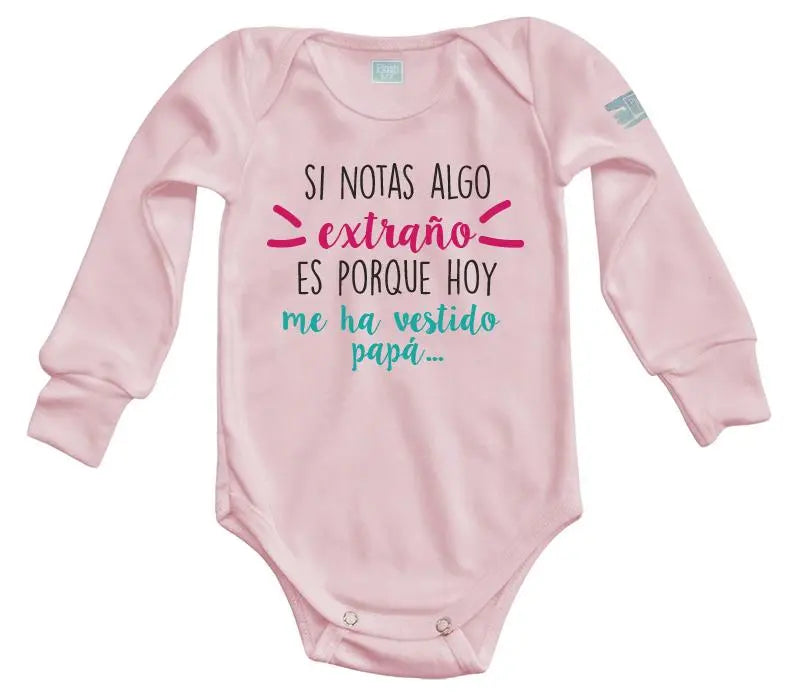 Body Bebé Algo Extraño - MarchanteMX