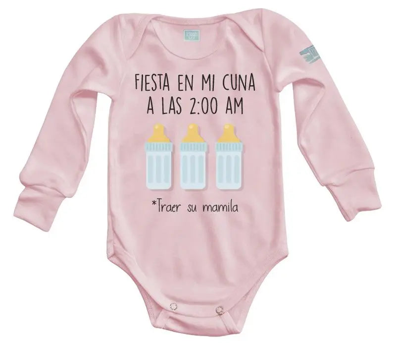 Body Bebé Fiesta en mi Cuna - MarchanteMX