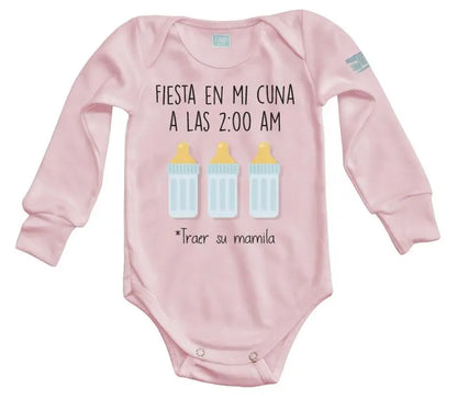 Body Bebé Fiesta en mi Cuna - MarchanteMX