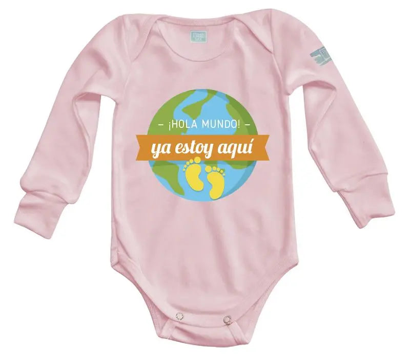 Body Bebé Hola Mundo - MarchanteMX