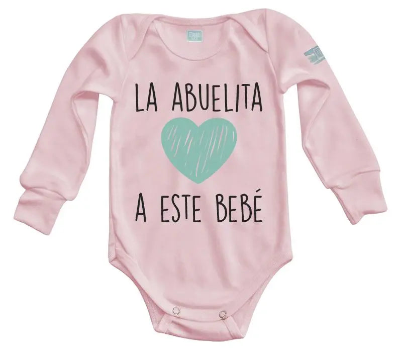 Body Bebé La Abuelita Ama a este Bebé - MarchanteMX