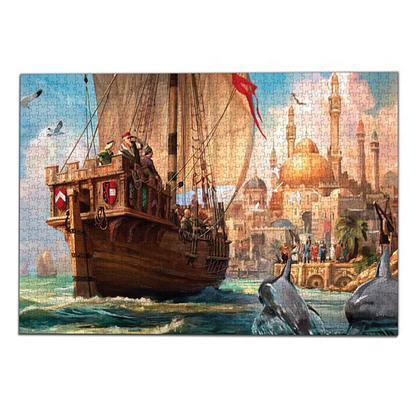 ROMPECABEZAS ZARPANDO DE MEDIO ORIENTE 1000PZ