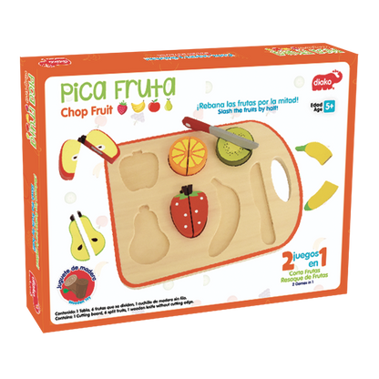 Cortador Fruta Tabla Diako Juego Mesa Pica Fruta Comida