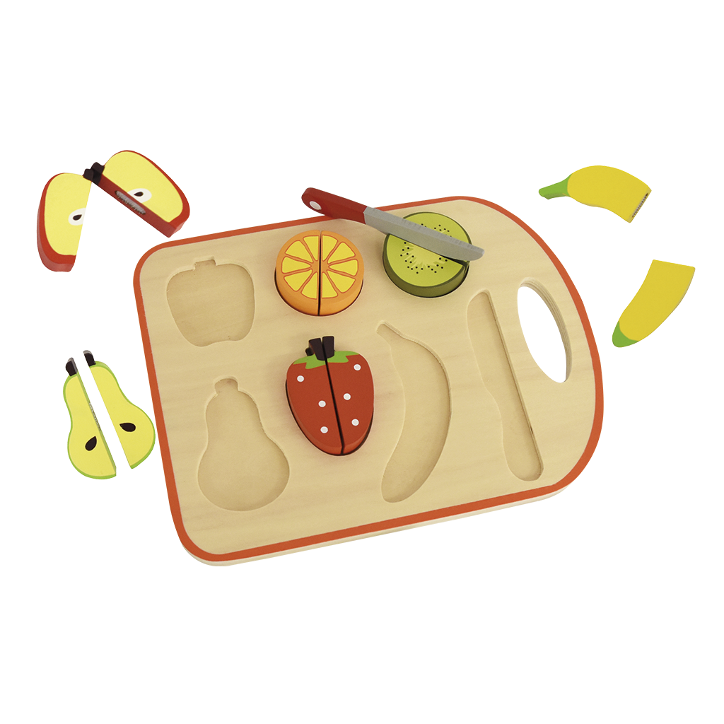 Cortador Fruta Tabla Diako Juego Mesa Pica Fruta Comida
