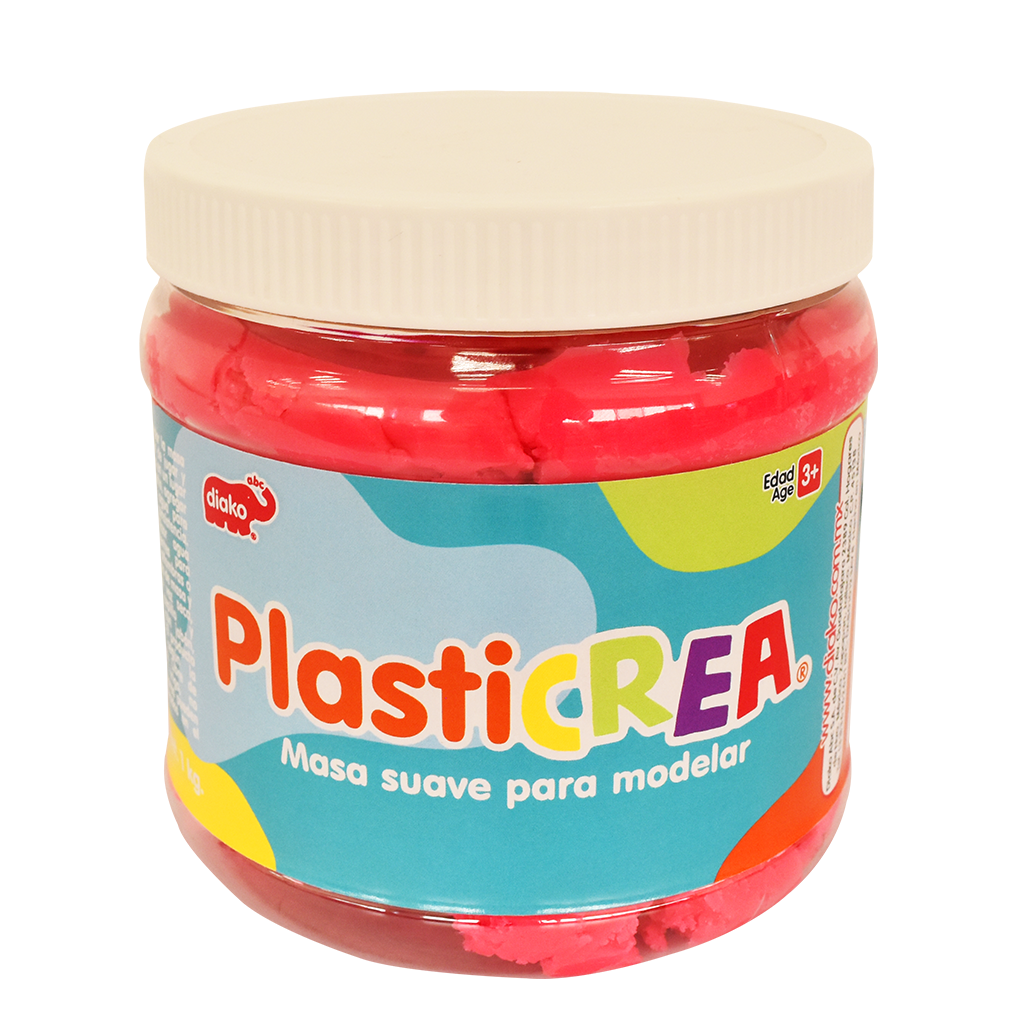 PLASTICREA ROSA 1 KG.