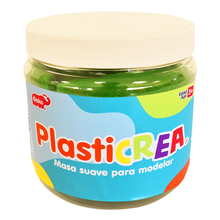 PLASTICREA VERDE 1 KG.