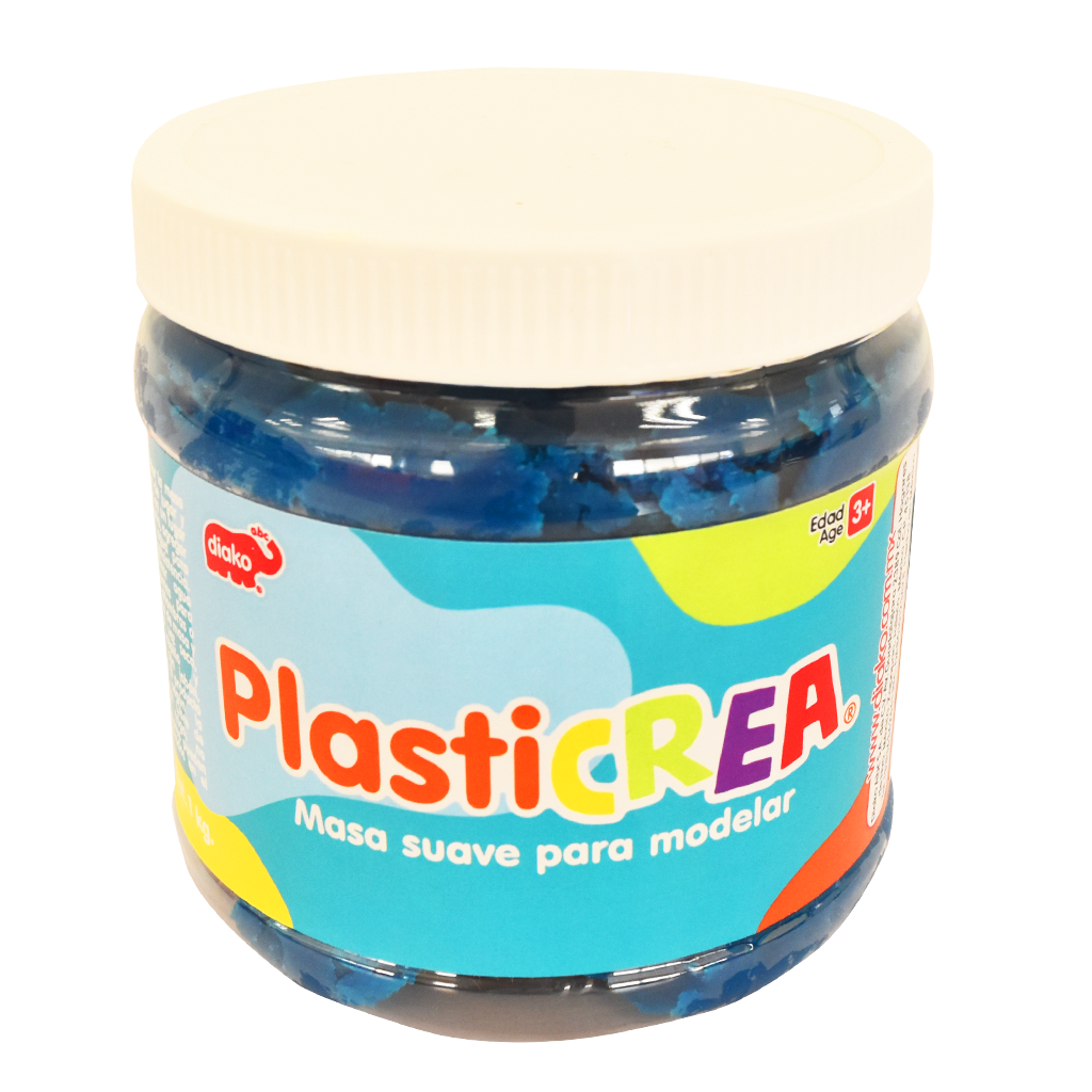 PLASTICREA AZUL 1 KG.