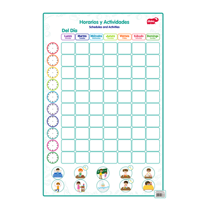 LÁMINA HORARIOS Y ACTIVIDADES