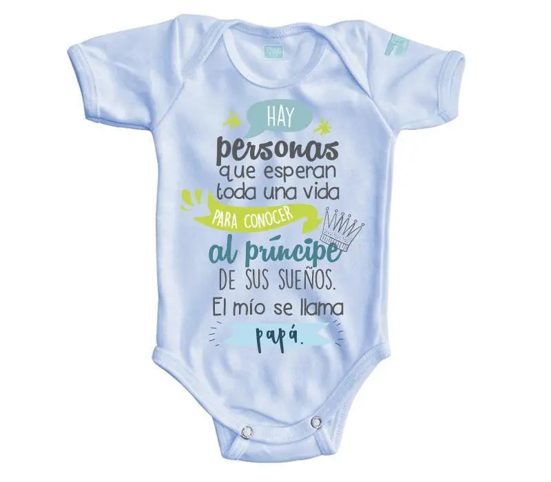Body Bebe Se Llama Papá Manga Corta / Blanco / 6 - Coveme - accesorios