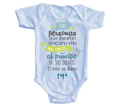 Body Bebe Se Llama Papá Manga Corta / Blanco / 6 - Coveme - accesorios