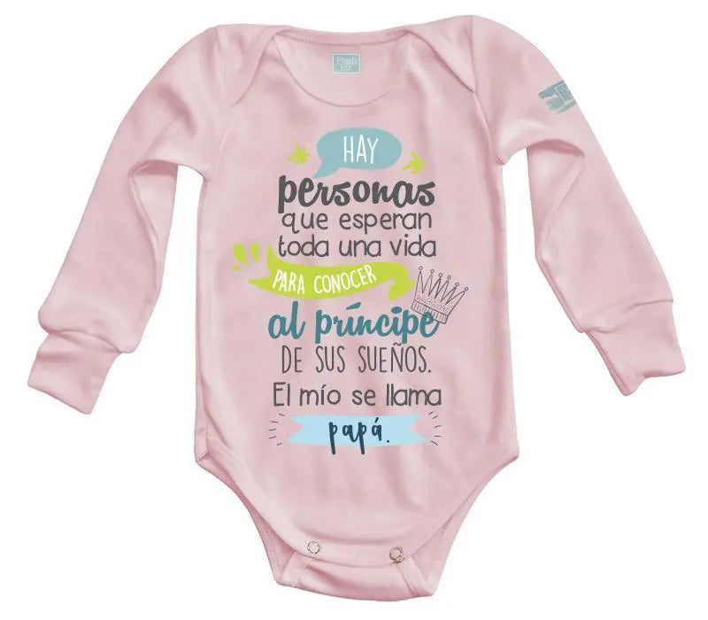 Body Bebe Se Llama Papá Manga Corta / Blanco / 6 - Coveme - vista lateral