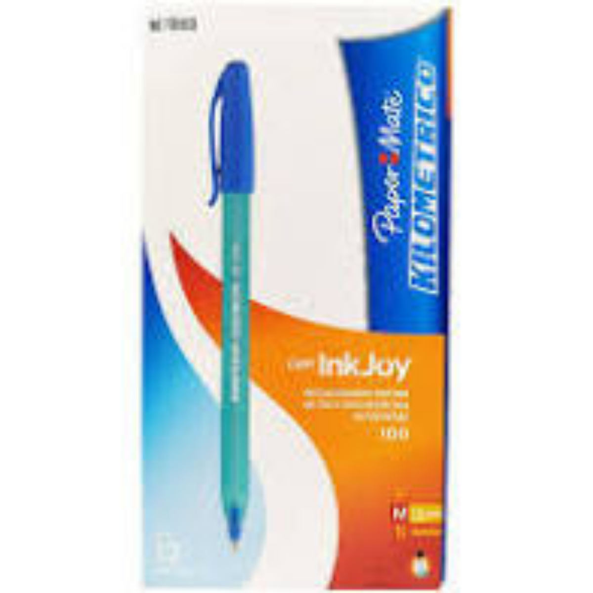 Bolígrafo Kilométrico Paper Mate Turquesa 12 piezas - MarchanteMX