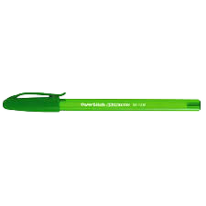 Bolígrafo Kilométrico Paper Mate Verde Limón 12 piezas - MarchanteMX