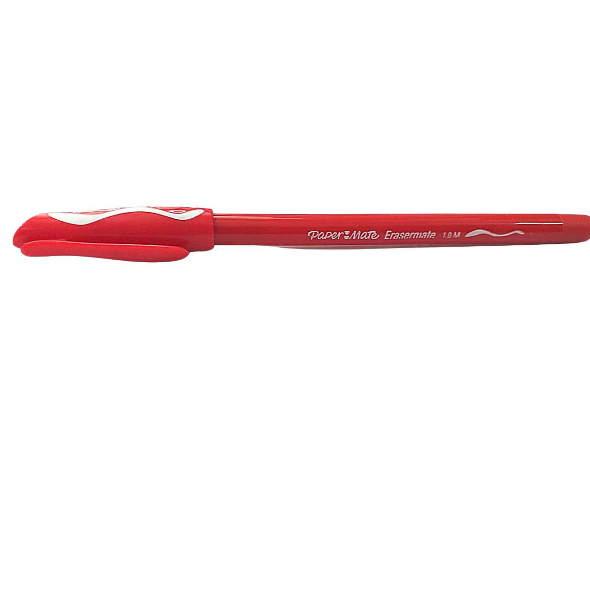 Bolígrafo Paper Mate Eraser Tinta Roja 12 piezas - MarchanteMX