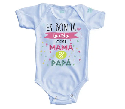 Body Bebé Bonita La Vida - MarchanteMX