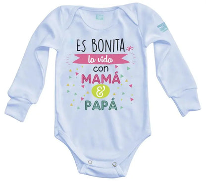 Body Bebé Bonita La Vida - MarchanteMX