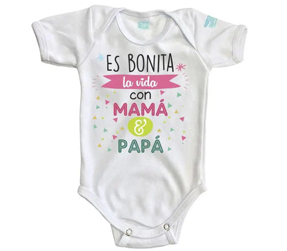 Body Bebé Bonita La Vida - MarchanteMX