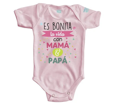 Body Bebé Bonita La Vida - MarchanteMX