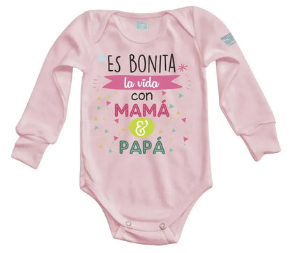 Body Bebé Bonita La Vida - MarchanteMX