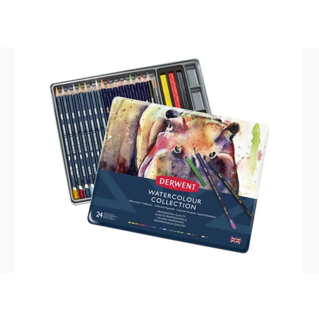 Derwent - Selección de colores watercolour + inktense colección de regalo Derwent - Selección de colores watercolour + inktense colección de regalo - Derwent