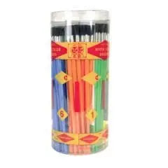 RODART - Cilindro de plástico lth con 144 pinceles Rodart