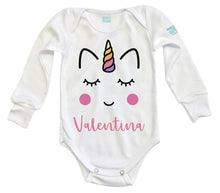 Body Bebé Cara Unicornio Niña - MarchanteMX
