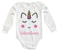 Body Bebé Cara Unicornio Niña - MarchanteMX