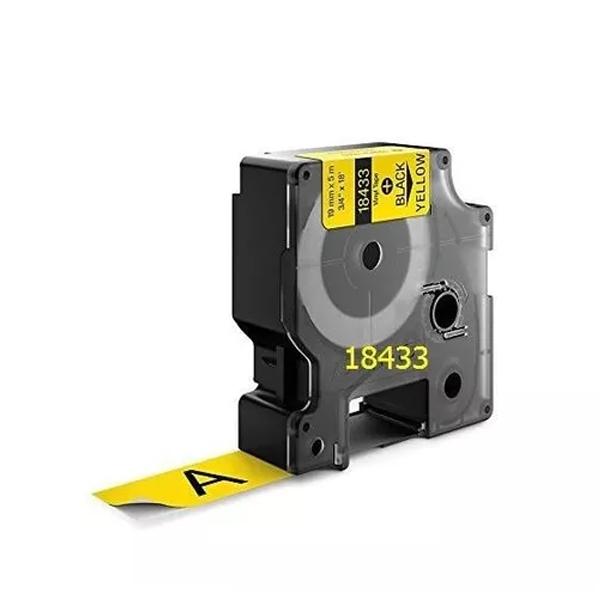 Cinta Vinilo Amarillo 19mm Dymo - MarchanteMX