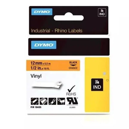 Cinta Vinilo Naranja 12mm Dymo - Dymo