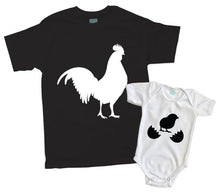 Kit Gallo y Pollito (Blanco o Negro) - MarchanteMX