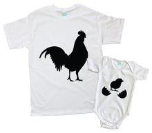 Kit Gallo y Pollito (Blanco o Negro) - MarchanteMX