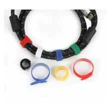 5 Correas Sujeción VELCRO® Tiras Multicolor Organizador de Cables - MarchanteMX