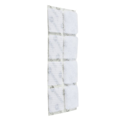 12 Pack Cuadros Adheribles VELCRO® Sujetador organizador Blanco - MarchanteMX