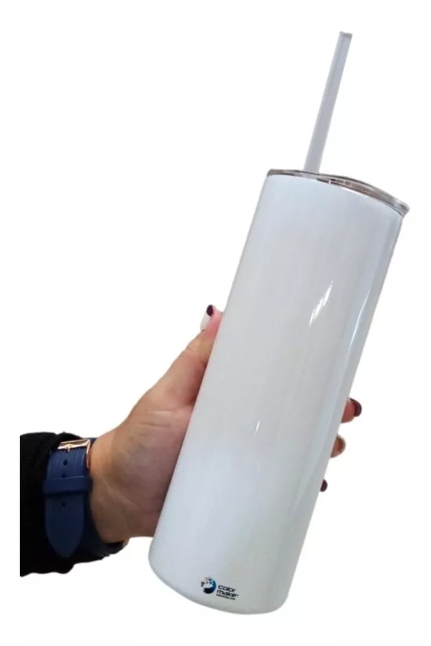 Vaso Delgado Para Sublimación Acero 600 Ml Color Make 1 Pz