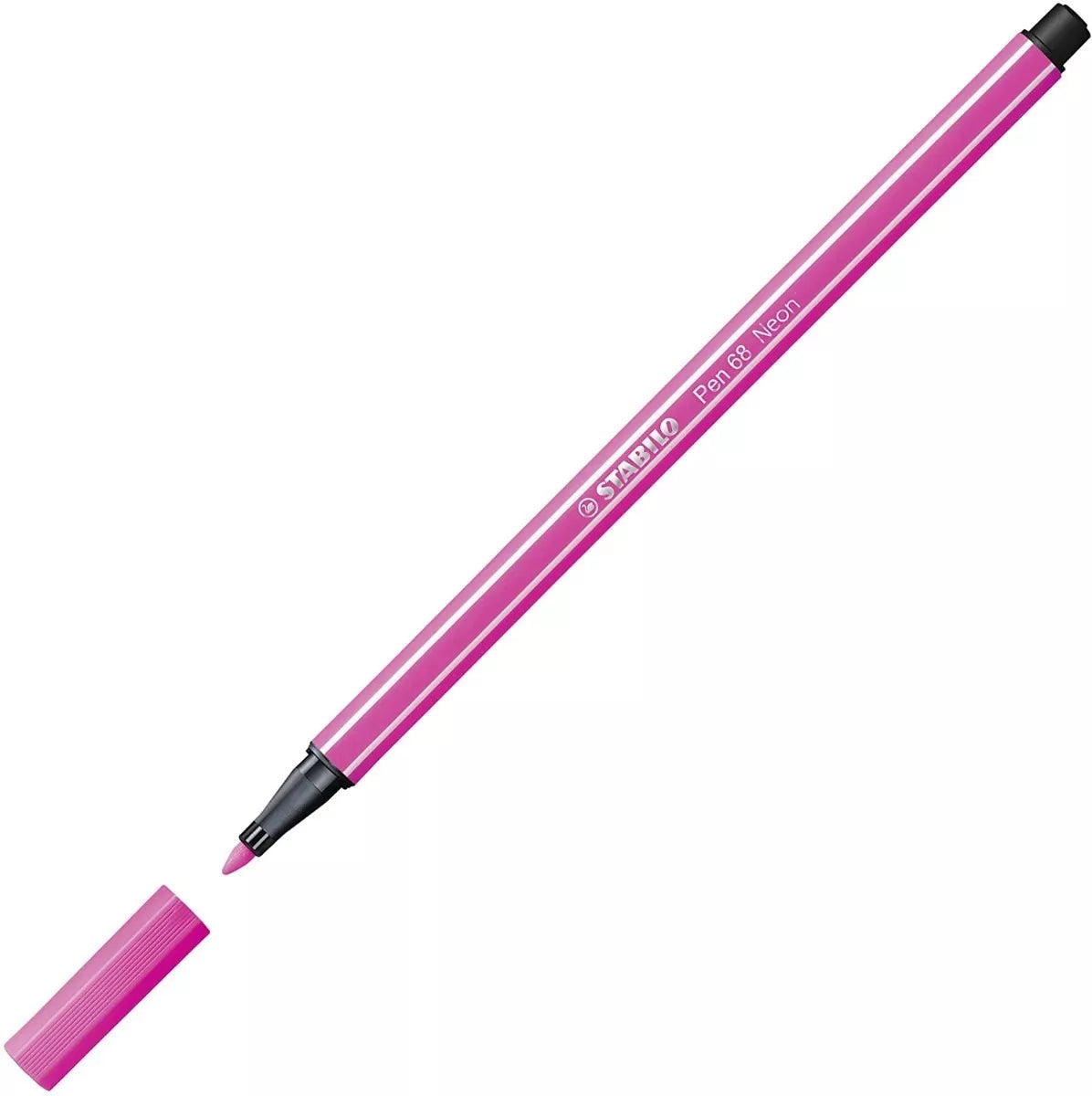 Rotulador Stabilo Pen 68 Neón 1 Mm Estuche Con 6 Colores