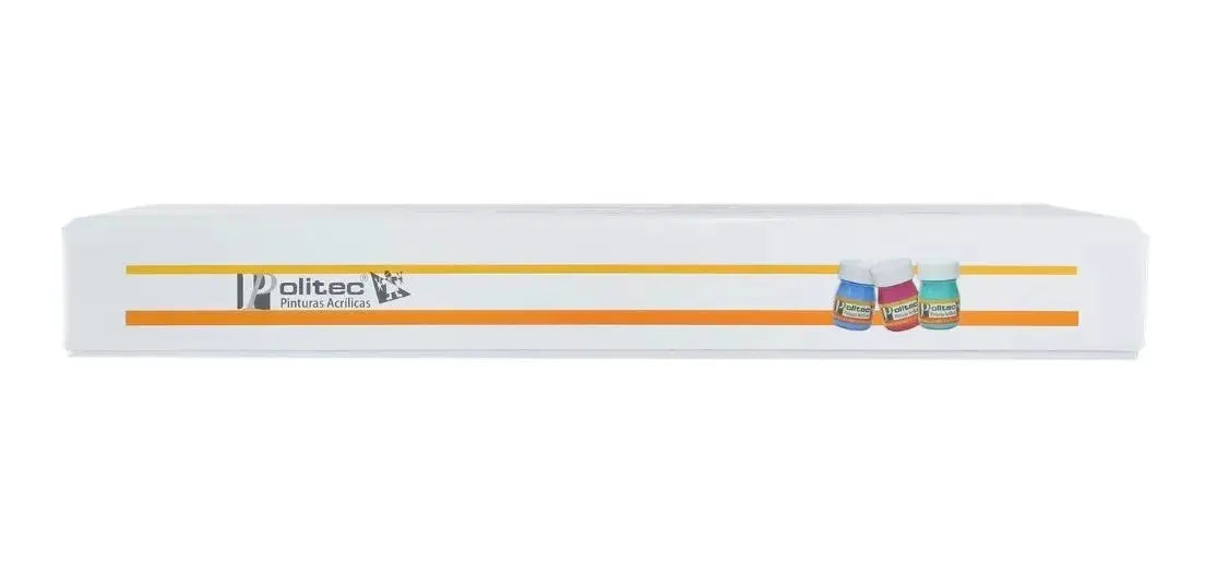 Kit Pinturas Acrílicas Politec Línea 300 Estuche 78 Frascos - Politec - uso
