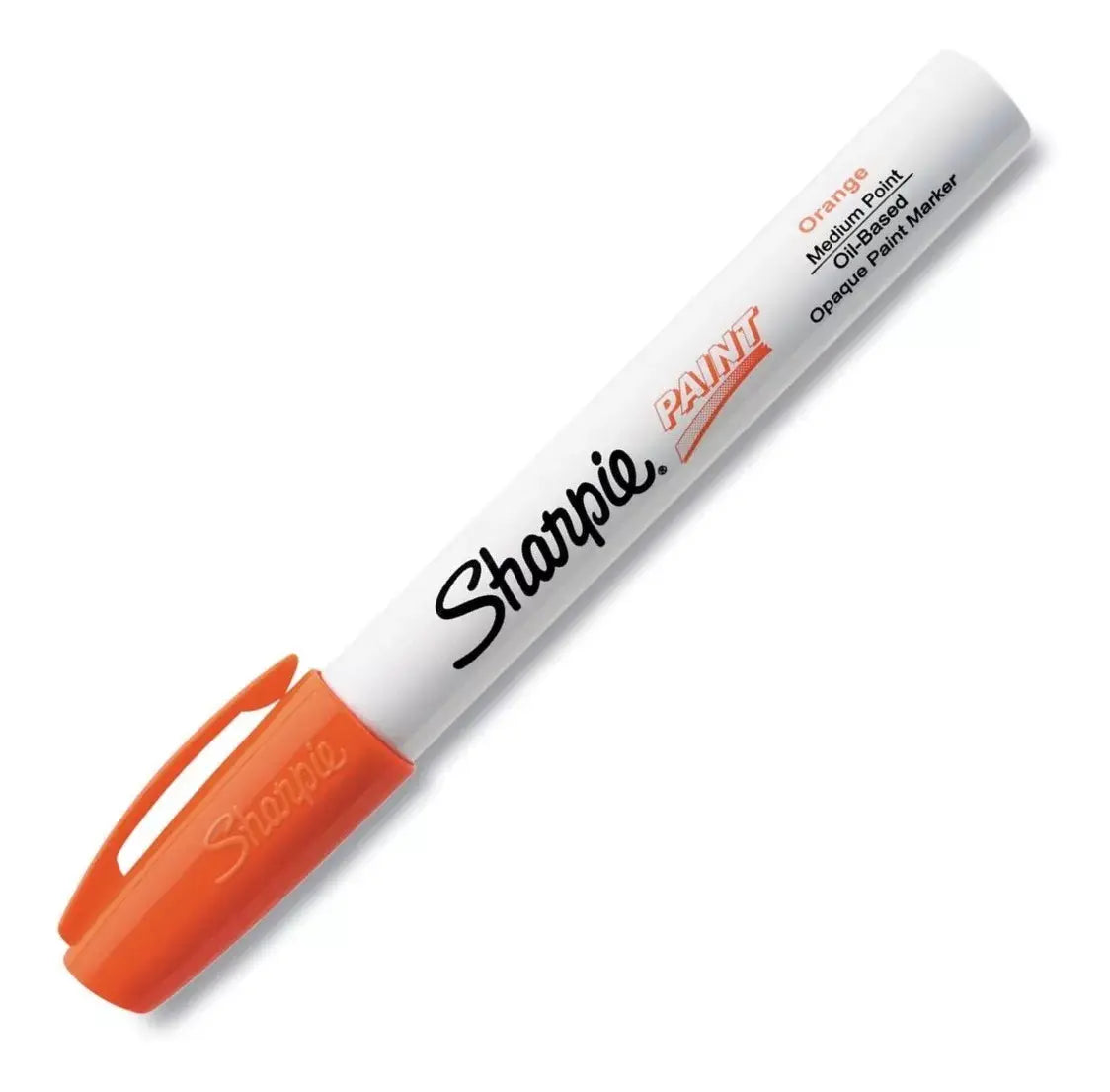 Marcador Sharpie Paint Base Aceite Punta Media 1 Pieza Elige Color Naranja - Sharpie
