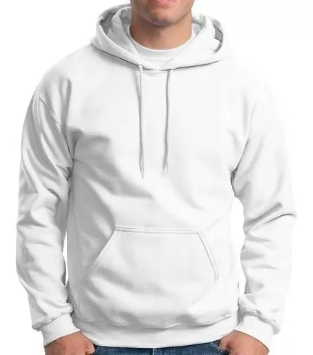 Sudadera Para Sublimar Color Make Blanca Con Capucha