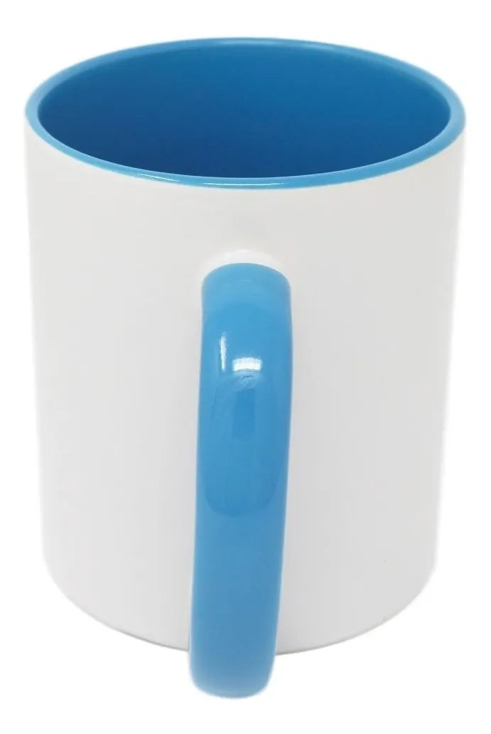 Taza Color Interno Y Asa 11 Oz. para Sublimación Color Make
