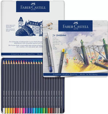 Lápices De Colores Faber Castell Profesional Goldfaber 24 Pz - MarchanteMX
