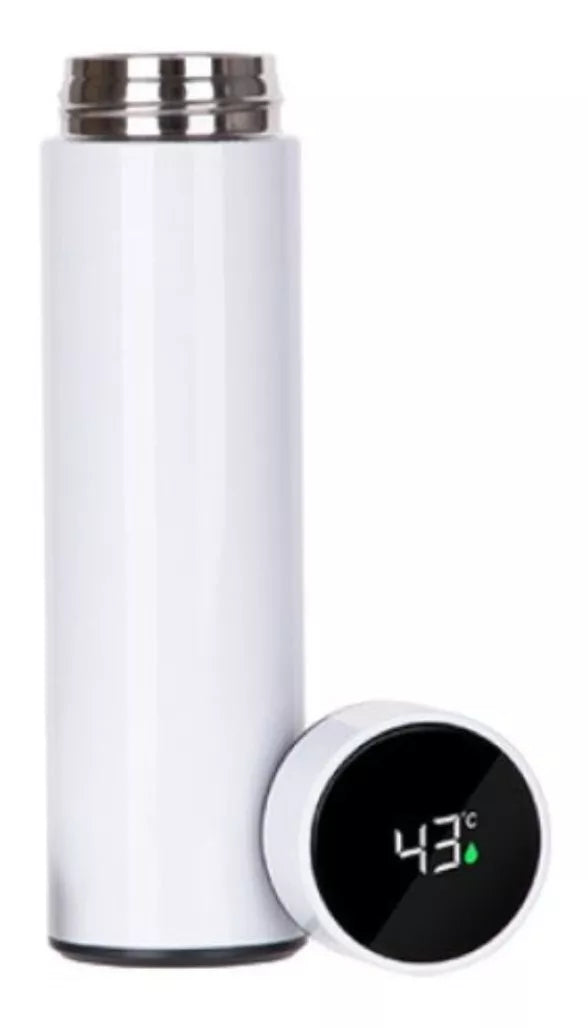 Vaso Termo Inteligente Sublimación De Acero 450 Ml 1 Pieza