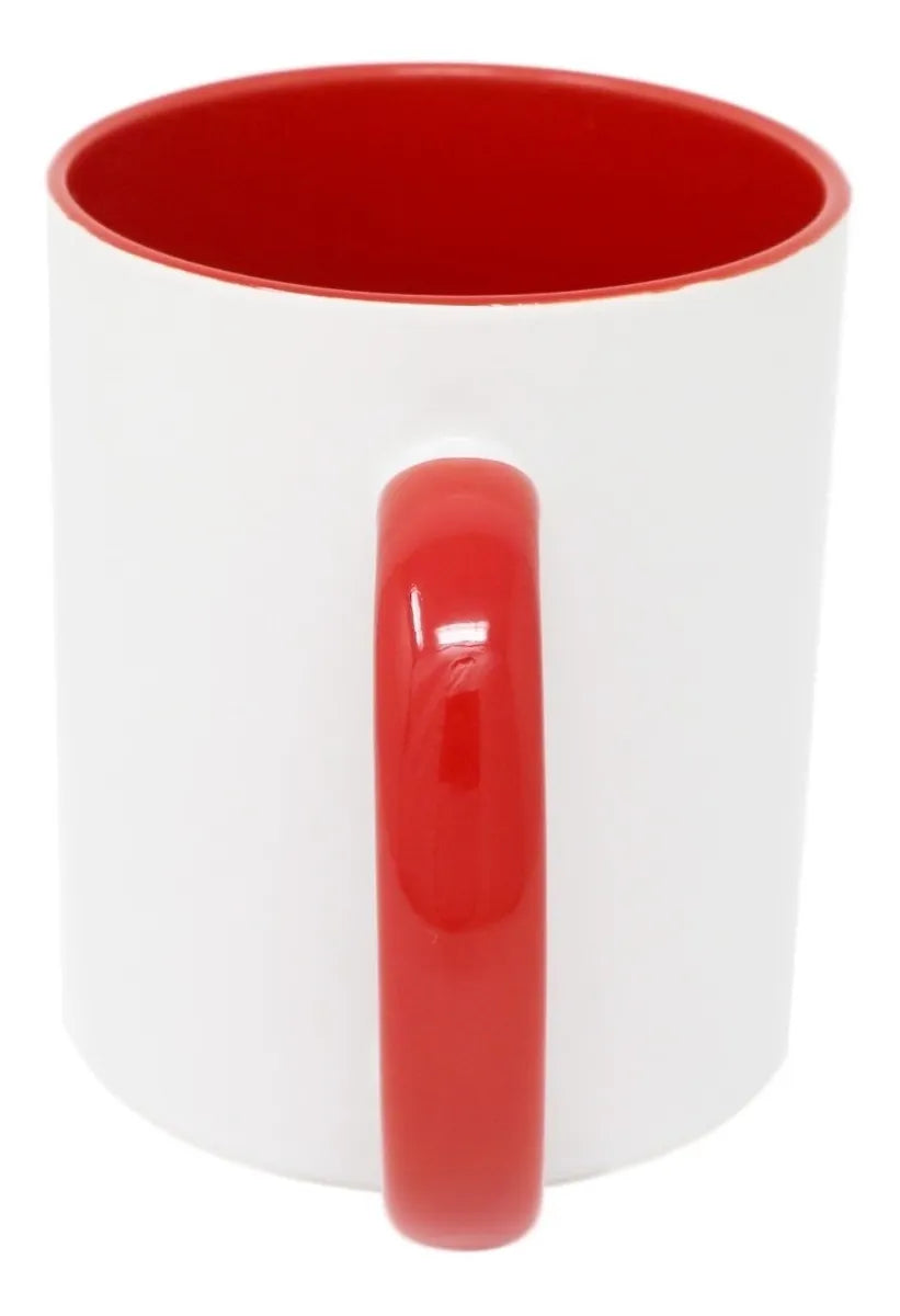 Taza Color Interno Y Asa 11 Oz. para Sublimación Color Make