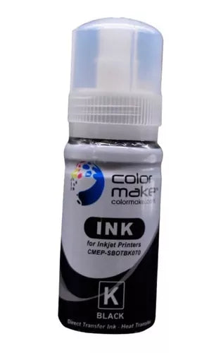 Tinta Sublimar Sublimación Color Make 70 G Ecofit Epson 4 Pz