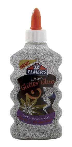 Pegamento Elmer´s Slime Glitter Plateado 6 Oz 2080850 - MarchanteMX