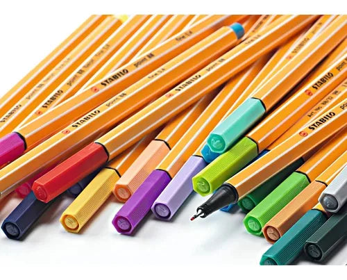 Rotulador Stabilo Point 88 Punta 0.4 Mm Estuche 25 Colores