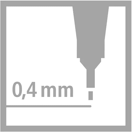 Rotulador Stabilo Point 88 Punta 0.4 Mm Estuche 20 Colores
