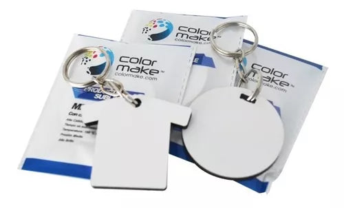Llavero De Mdf  Para Sublimar Color Make 10 Piezas