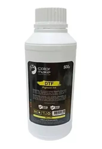 Tinta Para Dtf Color Make Pigment Ink Cmykw 500 Gramos C/u