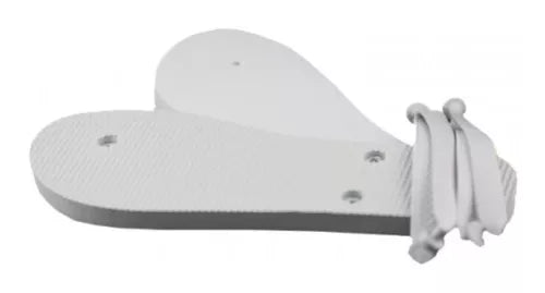 Sandalia Para Sublimar Color Make Blanca 26 Cm Sin Armar