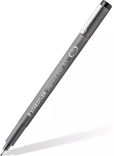 Kit Estilógrafo Staedtler Tinta Negra Puntas Diferentes 8 Pz